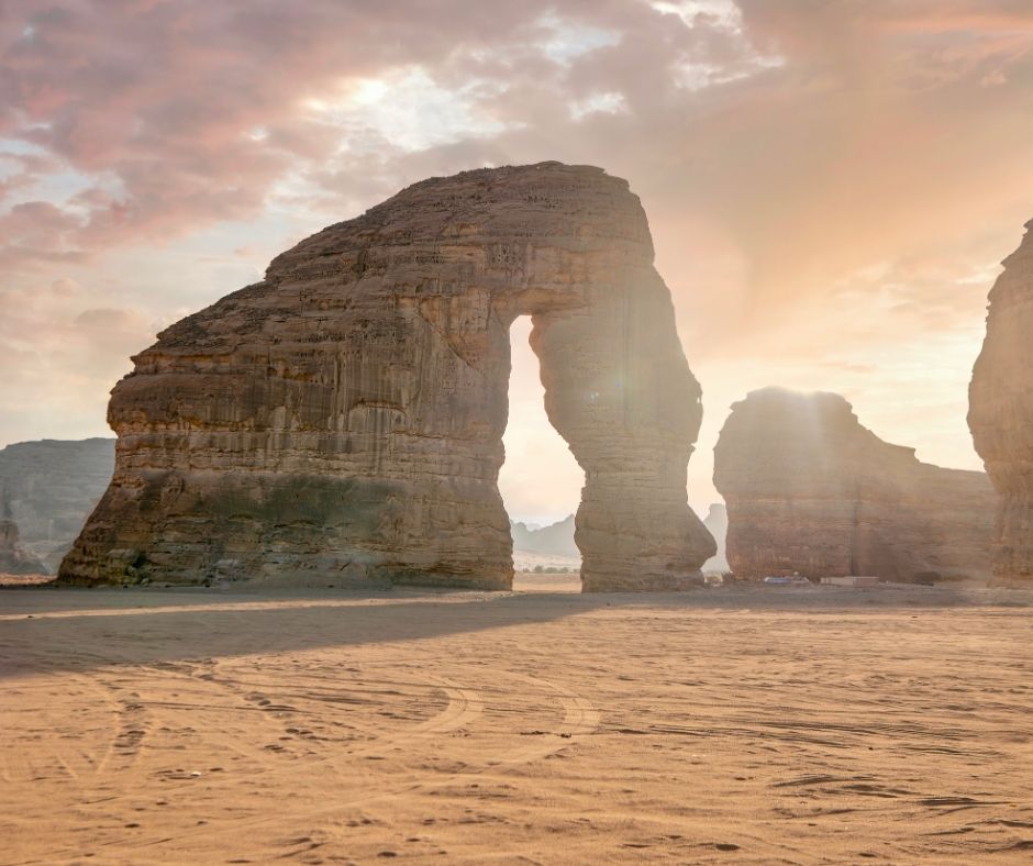Al Ula, Saudi Arabia (Jabal AlFil) Elephant Mountain/Rock