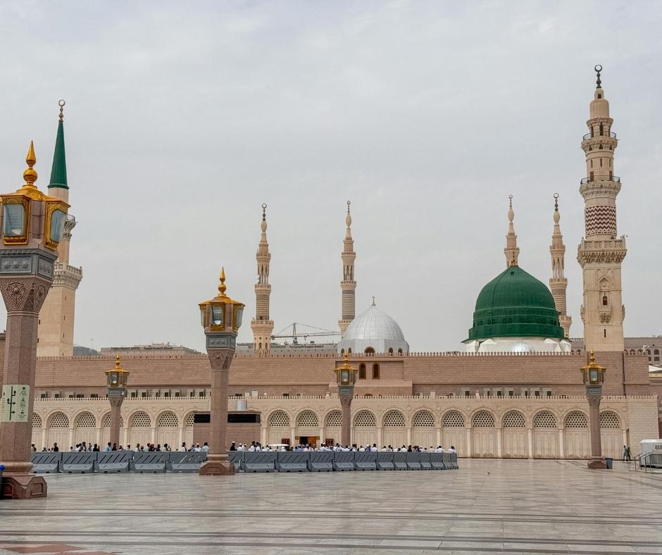 Al-Masjid an-nabawi Mosque in Medina, Saudi Arabia
