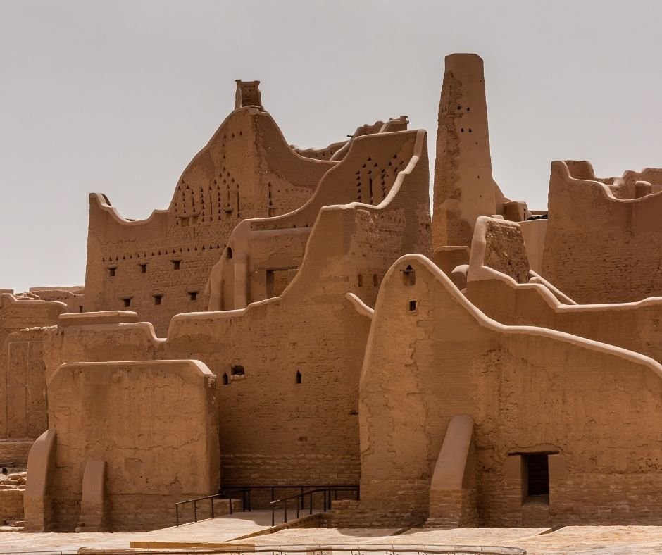 Salwa Palace at at-turaif UNESCO world heritage Site, Diriyah, Saudi Arabia