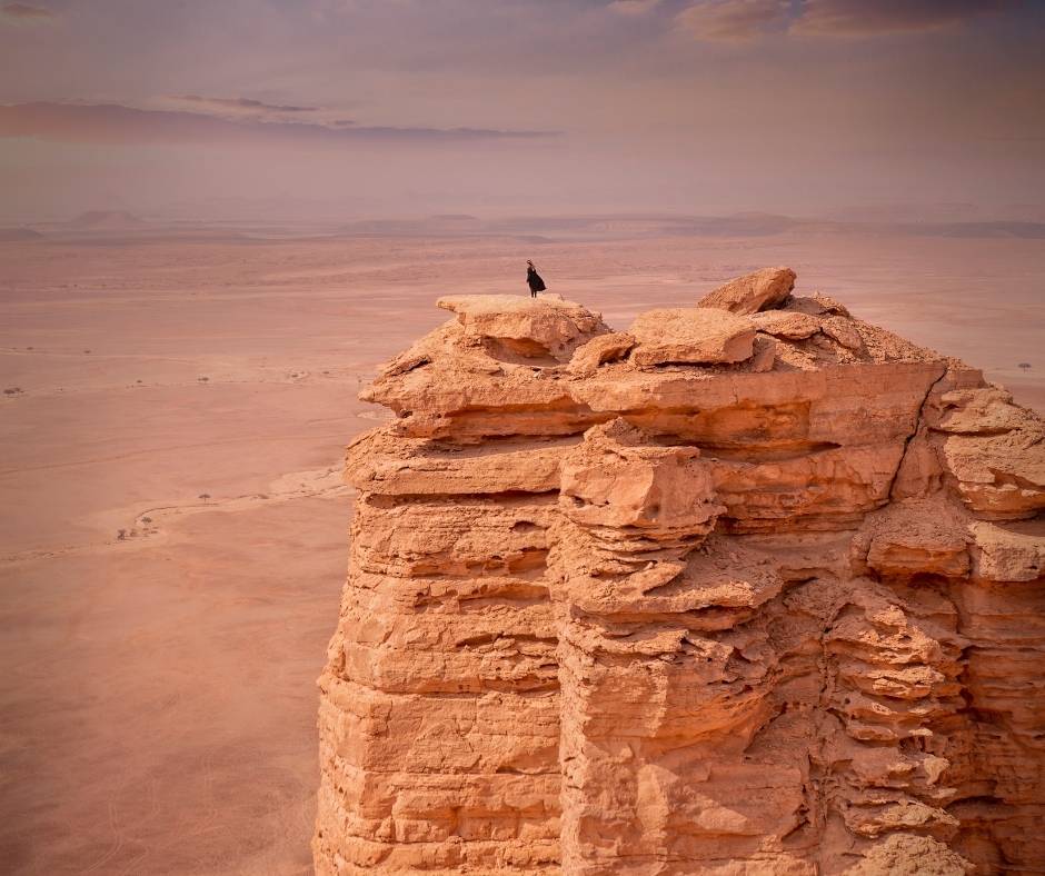 Al Ula Edge of the world Saudi Arabia