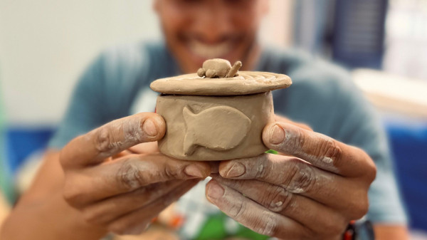 Atelier de poterie à Dar Kenza avec Roumouz + Session de Maalouf à Dar El Oud