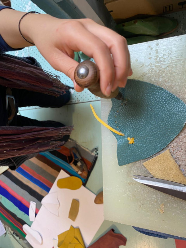 Atelier de maroquinerie suivi d’un déjeuner à Dar Slah